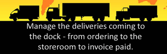 Supply Chain from the manufacturer to point of service.